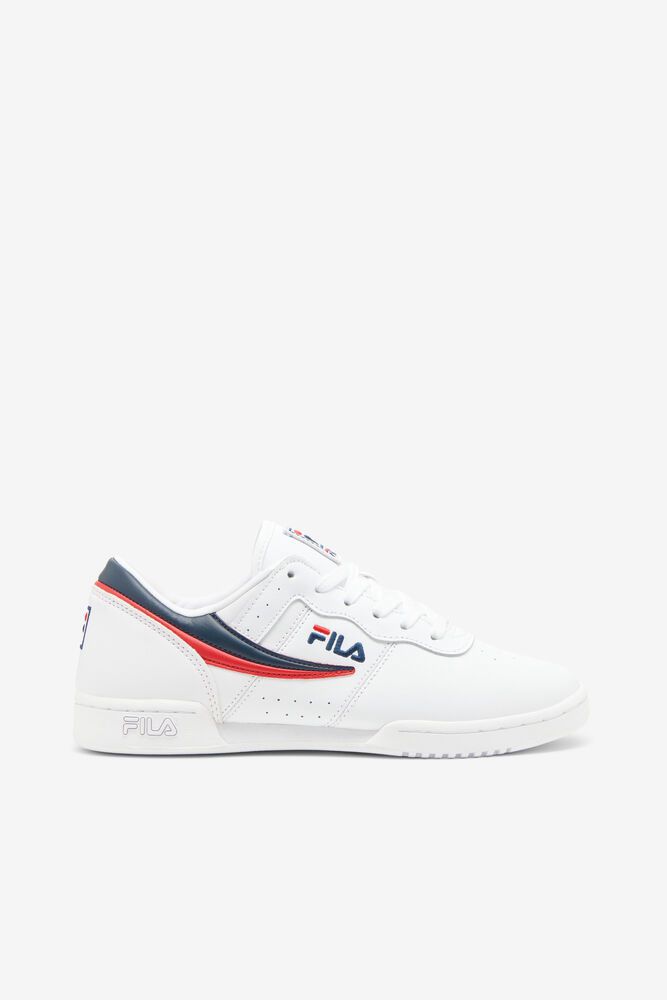 Fila Sneakers Womens White - Original Fitness - Philippines 9378065-AJ